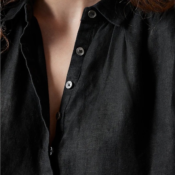 NWT J.Crew New Capitaine shirt in Baird McNutt Irish linen (size small) - Picture 3 of 6